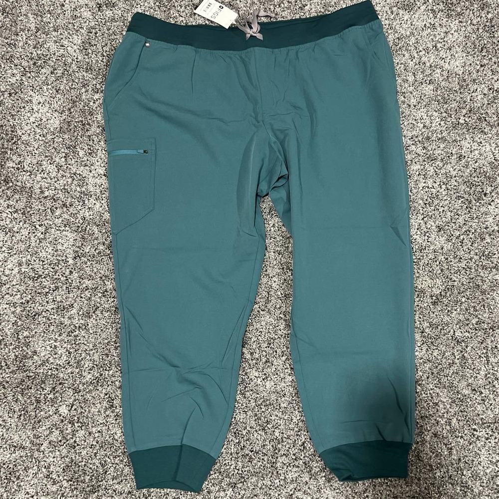 FIGS‎ Zamora Jogger Scrub Pants Women's Green NWT 6XL